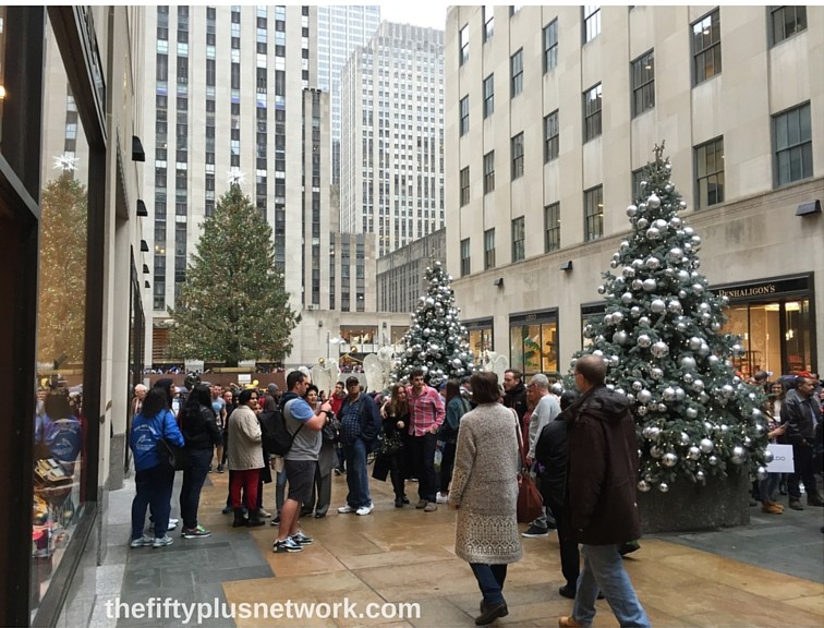 Christmas at Rockefeller Center! over50 travelover50